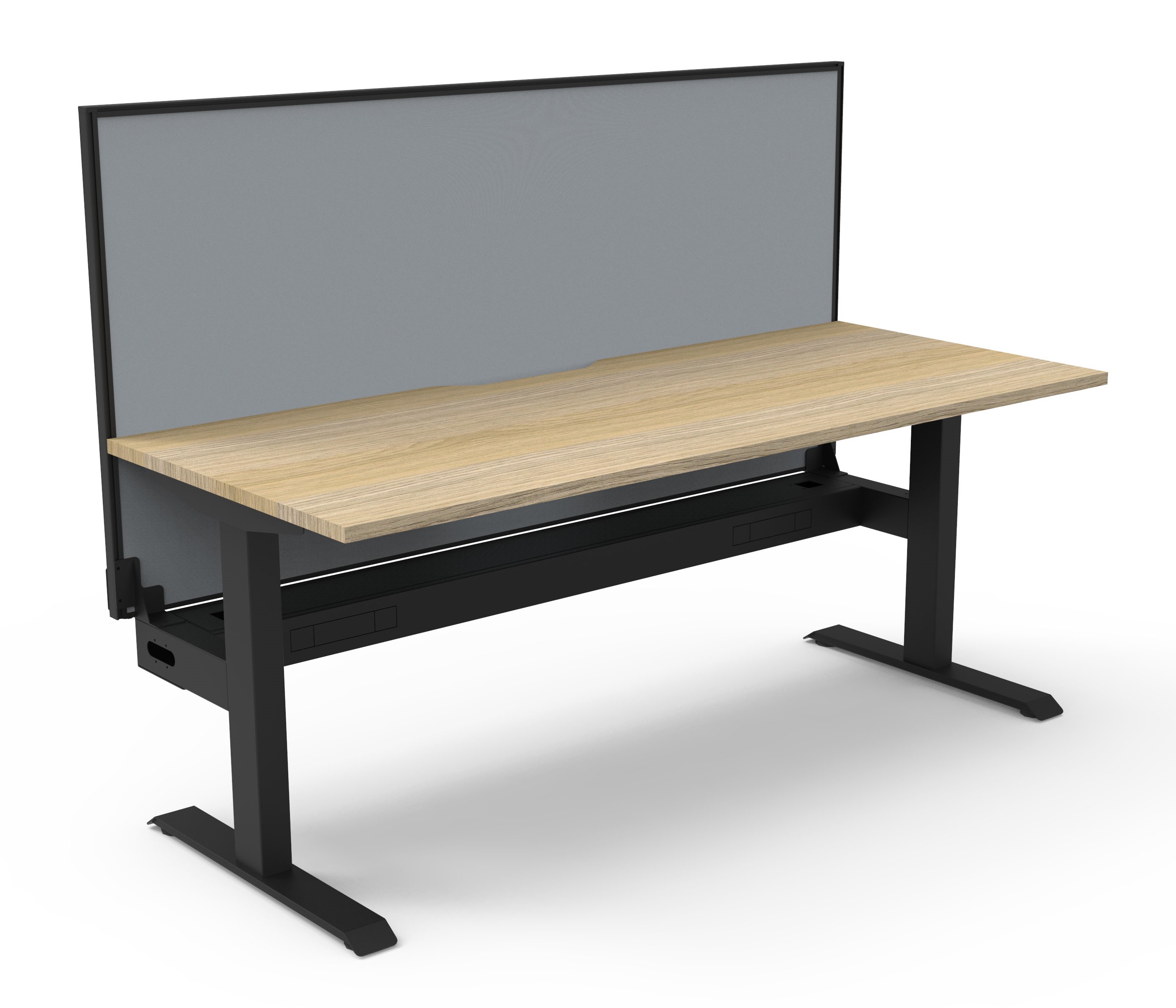 Boost Static 1 Person Workstation - With Screen